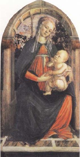 Sandro Botticelli Madonna and Child or Madonna of the Rose Garden Sweden oil painting art